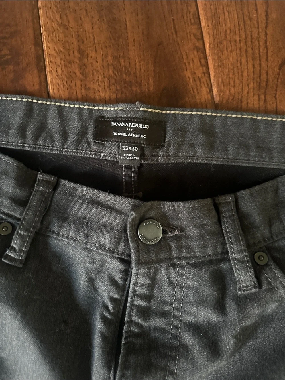 Banana Republic Men's Classic Black Jeans - Slim Fit